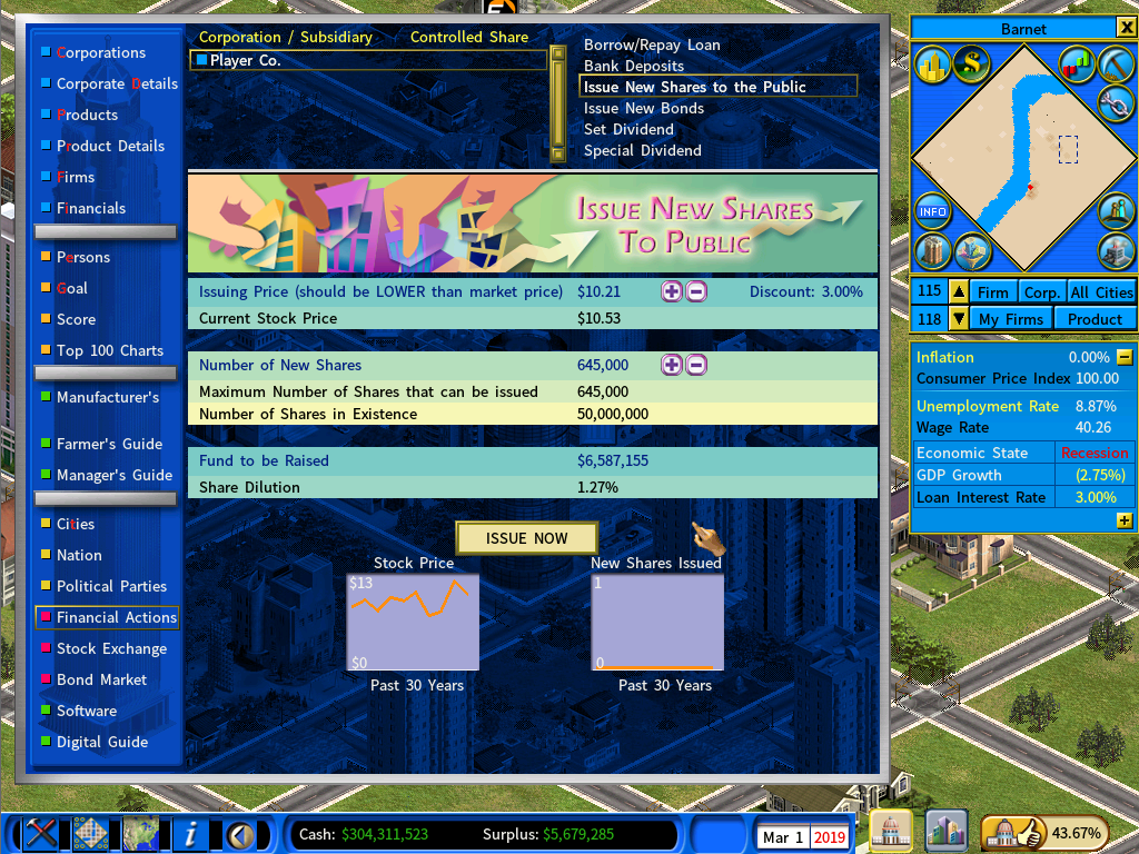 realistic finance issue new share.png