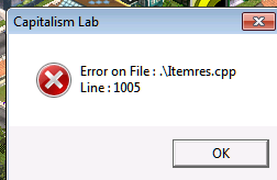 a true game stopping bug ;)